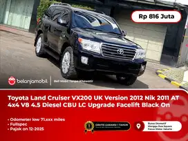 Toyota Land Cruiser VX200 UK Version 2012 Nik 2011 AT 4x4 V8 4.5