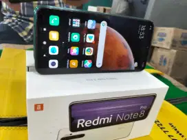 Redmi note 8 pro Ram 6 /64 GB lengkap normal no minus