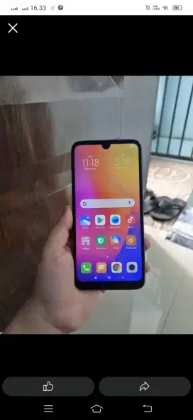 Redmi 7 ram 3/32 normal mulus siap pakai