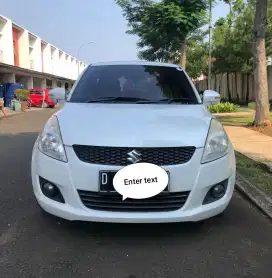 Suzuki Swift GX 2014 Putih Pemakai