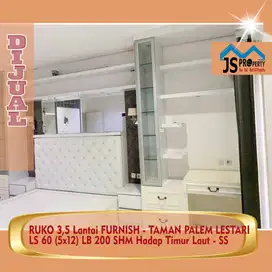 DIJUAL CEPAT RUKO 3,5 Lantai FURNISH - TAMAN PALEM LESTARI JakBar - SS