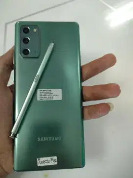 Samsung note 20 ram 8/256 resmi sein