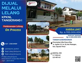 Di Jual Melalui Lelang RT Di Kota Tangerang