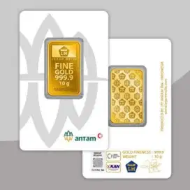 Emas Antam 10gr Certieye 2024