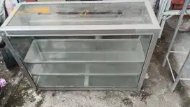 Etalase Makanan/Rokok ukuran sedang