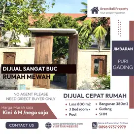Rumah murah bawah pasar di Puri gading jimbaran bali