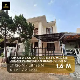 Rumah Siap Huni Tanah Luas Dekat Akses Stasiun Sudimara