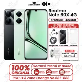 Realme Note60X 4/128 & 4/64 Garansi Resmi 1 Tahun