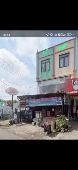 di jual cepat satu ruko 3 lantai di jl utama Meruyung depok