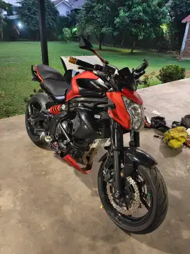 Dijual ER6N 2012 warna merah