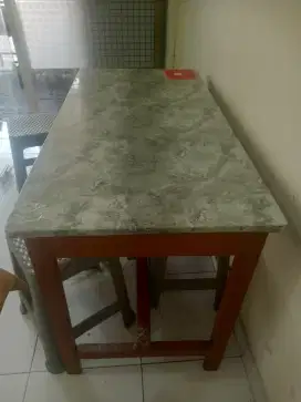 Dijual meja bekas depot kondisi bagus