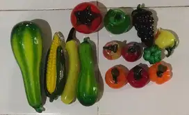 Jual Hiasan Buah Kristal