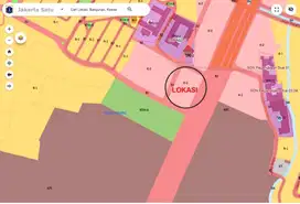 DIJUAL TANAH KOMERSIL DI KELAPA GADING,  ARTERI PEGANGSAAN DUA
