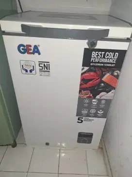 Dijual freezer Gea 100L