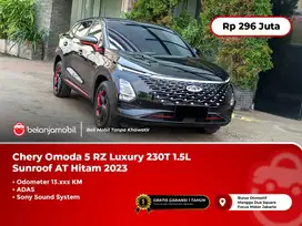 [ LOW KM 13RB ] Chery Omoda 5 RZ Luxury 230T 1.5L AT Hitam 2023/2024
