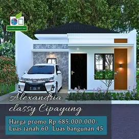 Rumah minimalis. dlm Cluster di cipayung