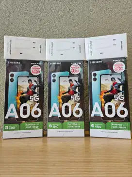 Samsung A06 5G¹²⁸ (NEW SEGEL RESMI) Kredit TANPA DP (COD Free Ongkir)