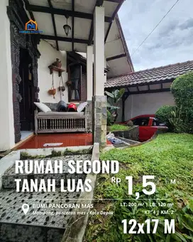 Rumah Second Strategis di Bumi Pancoran Mas, Depok – Siap Huni!