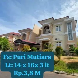 DIJUAL RUMAH PURI MUTIARA MONGINSIDI MAKASSAR BISA NEGO