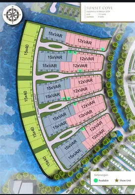Tanah kavling untuk rumah pribadi dalam kawasan Citraland city Losari