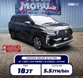 All New Veloz Q TSS 1.5 AT 2021 pemakaian 2022