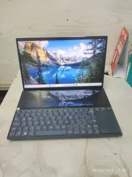 Asus Zenbook Duo UX481FL 14inc Core i7Gen10 Ram 16/512GB