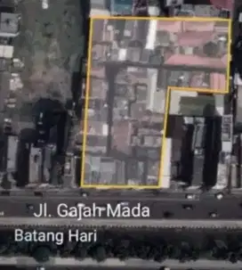 DIJUAL TANAH 5300 METER - GAJAH MADA -  KOTA