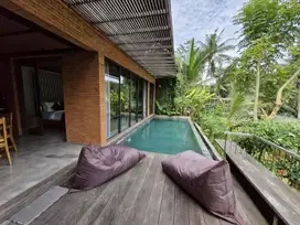 JUAL VILLA UBUD VIEW JUNGLE FREEHOLD