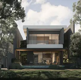 Rumah city view cluster kota baru parahyangan berkonsep modern