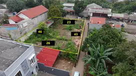 Tanah Komersil Dekat Tol Jatiwarna dan Jatiasih Jalan Parpostel