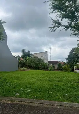 kavling Hoek Fasum Belakang luas Delatinos BSD city