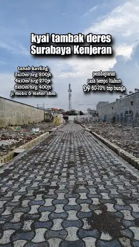 kyai tambak deres kenjeran tanah kavling