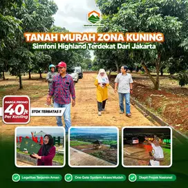 jual Tanah Kavling murah zona kuning Dekat Jakarta Murah View 360