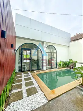DIJUAL VILLA 2 LANTAI  LOKASI CANGGU, VIEW SAWAH ABADI
