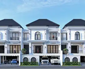 Rumah Mewah Modern 3 Lantai di Renon