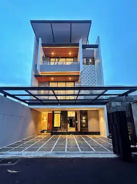 RUMAH BARU MEWAH DALAM KOMPLEK DI AMPERA DEKAT KEMANG JAKSEL