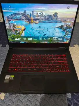 Laptop msi gf63 rtx 3050 processor i5 10500h ram 16gb laptop gaming