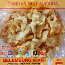 Hipio Gelembung Ikan Bebas Gluten Tanpa Tepung Asli Alami Original