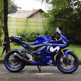 YAMAHA R25 V2 2018 MOVISTAR KM 15K AJA PAJAK PANJANG