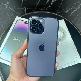 Iphone 14 pro max 128gb purple second ex ibox