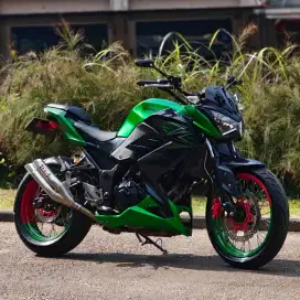 KAWASAKI Z250 GREEN 2016 KM 13K MODIF PAJAK HIDUP