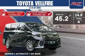 TOYOTA VELLFIRE Z 2015 2.5 AT SUNROOF CAPTAIN SEAT & PJK PJG#F5ST