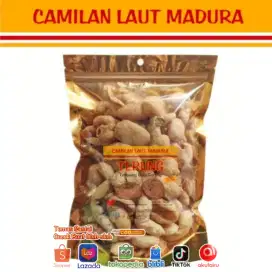 Teman Santai Juga Cocok Buat Oleh-oleh Oleh Cemilan Laut Kripik Krupuk