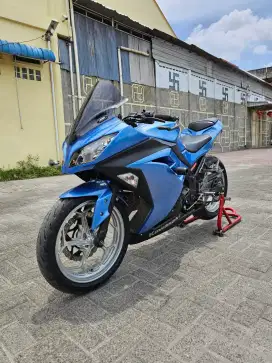 Kawasaki Ninja 250 FI Repaint Blue 2016