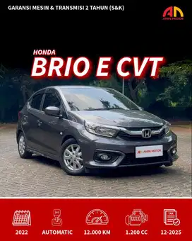(KM 12rb) Honda Brio E 1.2 CVT 2022 Satya A/T
