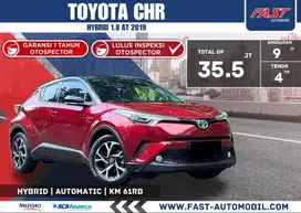 TOYOTA CHR HYBRID 2019 1.8 AT LOW KM.61RB & PAJAK PANJANG#F5ST