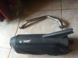 Knalpot merk KZM model slip on
