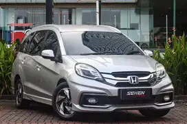 Honda Mobilio 1.5 RS CVT AT Matic 2014 Abu Abu Muda Metalik