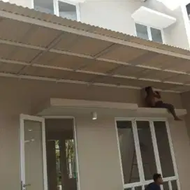 Kanopi alderon cet putih