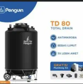 Mesin pompa booster sharp & Toren Pingun